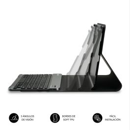 Funda con Teclado Subblim KeyTab Pro BT para Tablets Samsung Galaxy A9+/ Negra Funda con Teclado Subblim KeyTab Pro BT para Tablets Samsung Galaxy A9+/ Negra