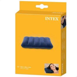 Almohada hinchable flocada 43x28x9 cm