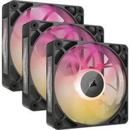 Corsair CO-9051034-WW Kit de inicio de triple ventilador iCUE LINK RX120 RGB Max para Refrigeración de PC