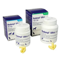 Dechra Redonyl Ultra 150 mg 60 Cps. Alimento complementario para perros y gatos para mejorar la función de la piel y pelo Precio: 53.8899999. SKU: B159NFFE5Y