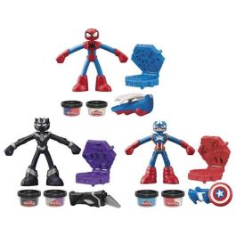 Play-Doh Marvel Figuras de Acción - Juguete Creativo para Niños +4 Años