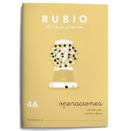 Rubio Cuaderno de Problemas Nº 4A - Divisiones por Varias Cifras (10 Unidades) - Razonamiento Matemático (10 Unidades) Precio: 10.50000016. SKU: B1H69RREHJ