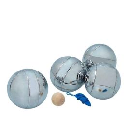 Juego petanca metal 4 bolas en maletin. 16x7x17cm Juego petanca metal 4 bolas en maletin. 16x7x17cm