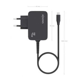 AISENS - CARGADOR GaN 45W PD3.0 1XUSB-C 1.8M, NEGRO AISENS - CARGADOR GaN 45W PD3.0 1XUSB-C 1.8M, NEGRO