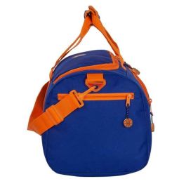 Bolsa de Deporte Valencia Basket Azul Naranja (50 x 25 x 25 cm)