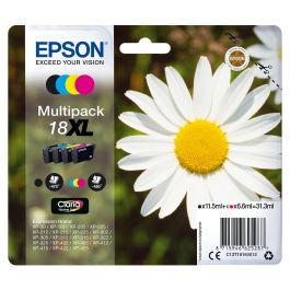 Epson Expression Home XP-102/202/205/215/305/405 Multipack 4 Cartuchos Alta Capacidad (KMCY)18XL Precio: 89.49999982. SKU: S7732750