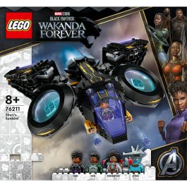 LEGO Marvel Super Heroes Sunbird de Shuri, Juego de Construcción, 355 piezas, Edad recomendada 8+ años