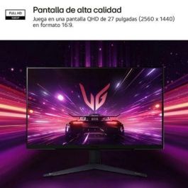LG 27GS75Q-B Monitor Gaming 27" IPS Quad High Definition (2560x1440) 180Hz 1ms con NVIDIA G-SYNC y AMD FreeSync HDR10 Negro