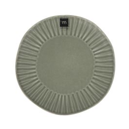 La Mediterranea Plato Pasta o Postre 'Aisa', Diametro 21.5 cm, Material Ceramica, Profundidad 1.5 cm, Peso 12.10 kg por Caja (24 Unidades)