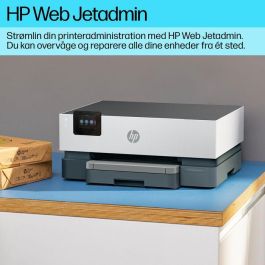 HP 5A0S3B Impresora Inyección Tinta Color Profesional OfficeJet Pro 9110B WiFi Dual Dúplex Auto 22 ppm Seguridad Wolf Pro Blanca