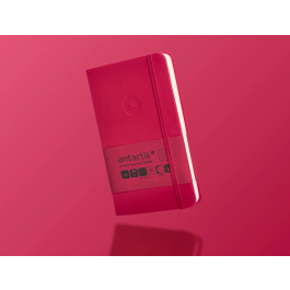 Antartik Cuaderno A6 Tapa Dura Burdeos Hojas Cuadriculadas 100 Hojas 80gr FSC