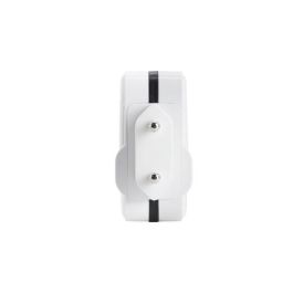 Cargador de Pared TooQ TQWC-1S02WT/ 2xUSB/ 17W