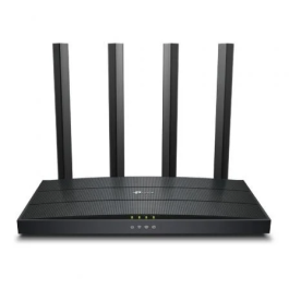 TP-Link Router Inalámbrico Archer AX12 WiFi 6 AX1500 1500 Mbps Doble Banda 2.4GHz 5GHz 4 Antenas Beamforming Precio: 48.50000045. SKU: B1CL87H2KG