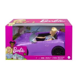 Muñeca barbie y su descapotable