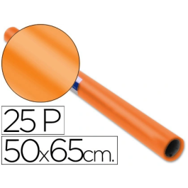 Sadipal Papel Charol Naranja Rollo 25 Hojas 50x65 cm Gramaje 65 g/m² Precio: 5.79000004. SKU: B1GFC8FNRV