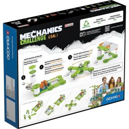 Geomag AAABS15635 - Juego de Construcción Magnético ¡Desafío Mecánico Gol! - 96 Piezas - Plástico Reciclado