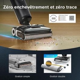 Roborock F25 ACE Aspiradora inalámbrica 20.000 Pa Todo en uno para suelos duros Sin enredos Secado rápido a 90 °C