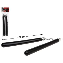 Nunchaku Negro 30 cm para Disfraz de Ninja - Accesorio para Fiestas Temáticas y Halloween Precio: 1.49999949. SKU: B1776V2X8Q