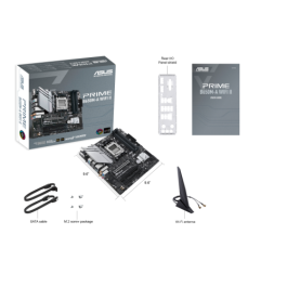 Asus 90MB1EG0-M0EAY0 Placa Base Prime B650M-A WiFi II Socket AM5 Ryzen 7000 Micro ATX WiFi 6 2.5G Ethernet PCIe 5.0 M.2 Asus 90MB1EG0-M0EAY0 Placa Base Prime B650M-A WiFi II Socket AM5 Ryzen 7000 Micro ATX WiFi 6 2.5G Ethernet PCIe 5.0 M.2