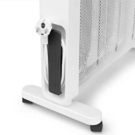 Orbegozo Radiador de Mica RMN 2000 con Ruedas | 2 Potencias 1000-2000W | Rápida Convección de Calor | Termostato Regulable | Protección Antivuelco