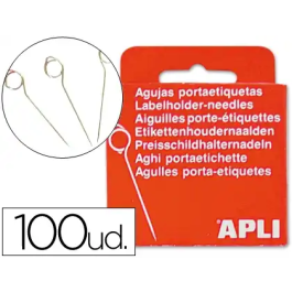 Apli Agujas Portaetiquetas Caja 100 Unidades Precio: 6.59000001. SKU: B1KB7P8XBW