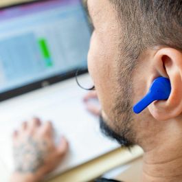 Auriculares Inalámbricos con Estuche de Carga Blue InnovaGoods