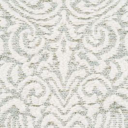 Cojín Blanco-Verde Algodón Decoración 40 X 60 cm