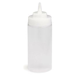 TABLECRAFT - 10853C/6 - Pack de 6 unidades - Botella exprimible con boca de 53 mm 240 ml - 6 x 6 x 17,1 cm - Blanco translúcido Precio: 18.79000046. SKU: B1FN9BXFZW