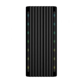 AISENS CAJA EXTERNA M.2 RGB GAMING ASM2-RGB011GR SATA/NVME A USB3.1 GEN2, NEGRA