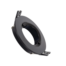 Aro Foco Downlight Empotrable 1xGU10 Policarbonato Circular Negro Precio: 1.88999943. SKU: B16LSVXCW4