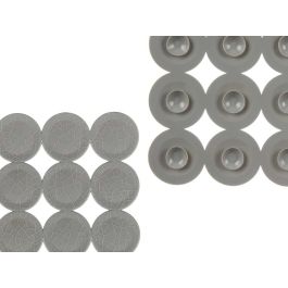 Alfombra de baño antideslizante gris Berilo 6x55x6 cm (6 Unidades) Alfombra de baño antideslizante gris Berilo 6x55x6 cm (6 Unidades)