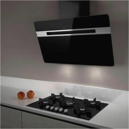 Turboair Campana de Extracción / Reciclaje Thunder 60cm Negra - 757 m3/h, 69 dB, 3 Velocidades