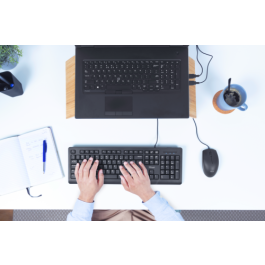 Teclado y Ratón Trust 23972 PRIMO Negro