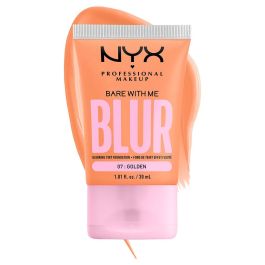 NYX PROFESSIONAL MAKE UP Base de Maquillaje Bare With Me Blur #07- Golden 30 ml