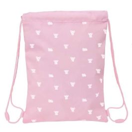 Bolsa Mochila con Cuerdas Safta Koala Rosa 26 x 34 x 1 cm