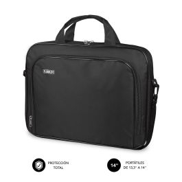 SUBBLIM Maletin Oxford Negro para Portatiles hasta 13.3"-14"/ 33.7-35.5CM - Interior acolchado Precio: 7.79000057. SKU: S7605277