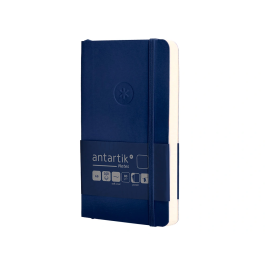 Antartik Cuaderno A6 Tapa Blanda Hojas Lisas Azul Marino 100 Hojas 80gr FSC