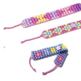 Ravensburger Telar para Crear Pulseras con Perlas Brillantes, Diseños de Flores y Corazones - Juguete Niñas 5+ Años Fácil Uso