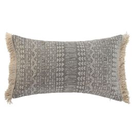 Cojín Home ESPRIT Gris Natural Boho 50 x 8 x 30 cm Precio: 3.50000002. SKU: B1AZ4LK32H