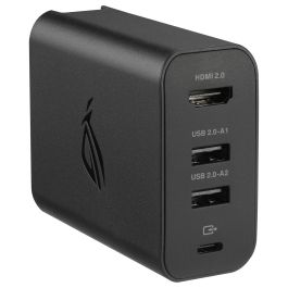 ASUS ROG 100W Gaming Charger Dock, USB Tipo C, Negro, 100W, 4K Ultra HD, 1x HDMI 2.0, 2x USB 2.0