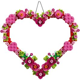 LEGO 40638 Decoración en Forma de Corazón - Juguete para Niños a Partir de 9 Años