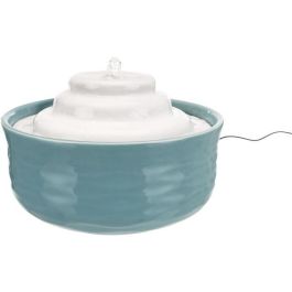 TRIXIE Fuente de agua de cerámica Vital Falls - 1,5 L / Ø 22 x 13 cm - Gasolina y blanco - Para perros y gatos Precio: 94.80592. SKU: B18JJJVND8