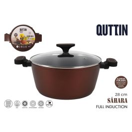 Cacerola 28 cm Full Ind. con Tapa Sahara Quttin (4 Unidades) Precio: 100.88999965. SKU: B1GAGJL7KZ