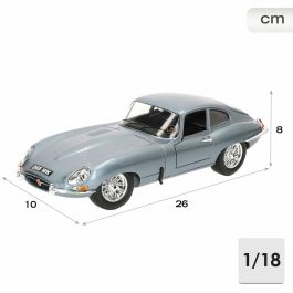 Coche Bburago GT-Jaguar "E" Coupe (1961) 1:18 Coche Bburago GT-Jaguar "E" Coupe (1961) 1:18