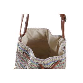 DKD Home Decor Bolso Boho Marrón Multicolor Poliéster Fibra Asa 54cm 23x25x23 cm - Pack 4 Unidades Surtidas DKD Home Decor Bolso Boho Marrón Multicolor Poliéster Fibra Asa 54cm 23x25x23 cm - Pack 4 Unidades Surtidas
