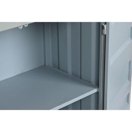 DKD Home Decor Estantería Vintage de Metal y MDF con 2 Puertas y 2 Estantes Azul Celeste Diseño Contenedor 168.5x87x44 cm DKD Home Decor Estantería Vintage de Metal y MDF con 2 Puertas y 2 Estantes Azul Celeste Diseño Contenedor 168.5x87x44 cm