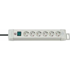 Regleta Enchufes 6 Tomas con Interruptor Brennenstuhl Premium-Line 3600 W (3 m)