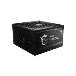 MSI MAG A650GL unidad de fuente de alimentación 650 W 20+4 pin ATX ATX Negro MSI MAG A650GL unidad de fuente de alimentación 650 W 20+4 pin ATX ATX Negro