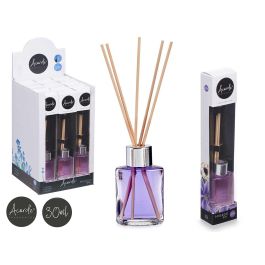 Mikado 30 ml Lavanda - Difusor Aroma Natural, Vidrio y Ratan, Morado - Acorde (24 Unidades) Precio: 28.49999999. SKU: B12M8RXXZS