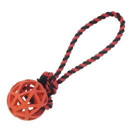 Gloria Bola Rejilla Goma Resistente para Perros con Cuerda - Juguete de Lanzamiento y Premios 9 cm Diámetro x 30 cm Cuerda Colores Surtidos Gloria Bola Rejilla Goma Resistente para Perros con Cuerda - Juguete de Lanzamiento y Premios 9 cm Diámetro x 30 cm Cuerda Colores Surtidos